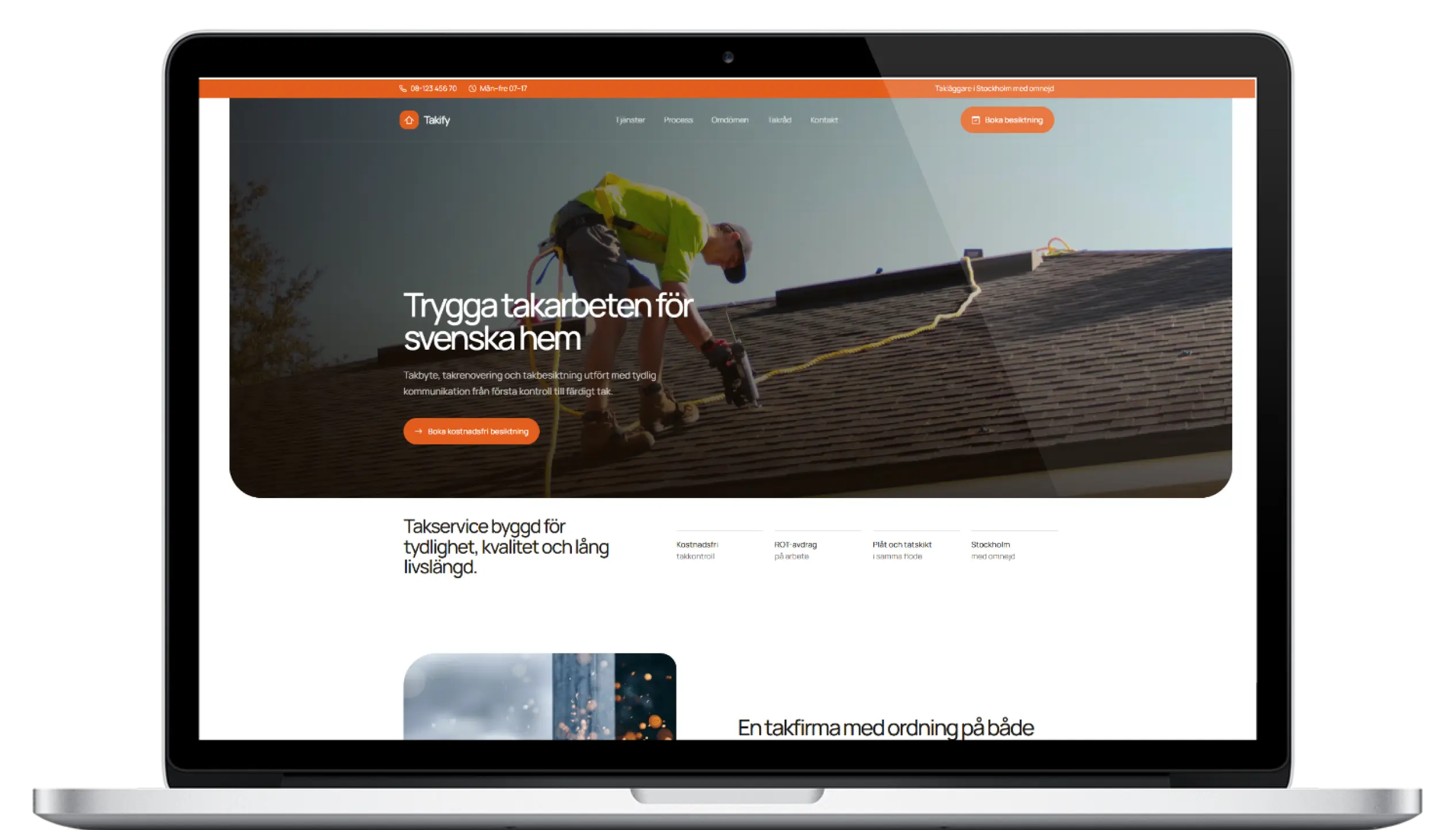 Takify website preview